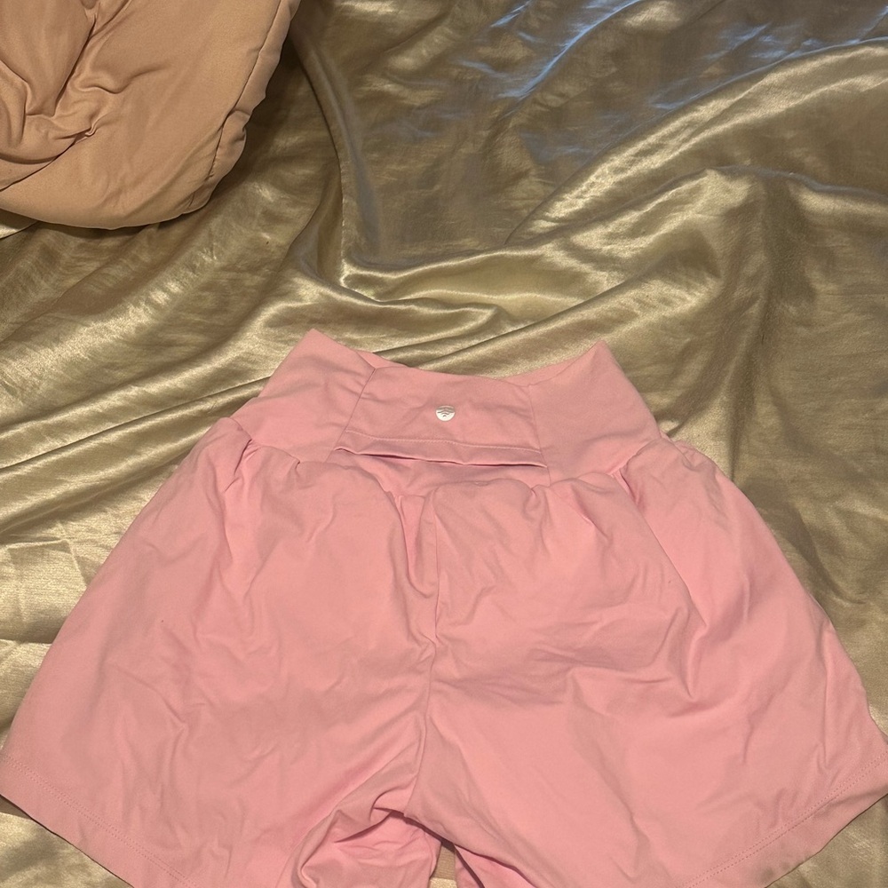 HALARA High Waist Pink Women's Shorts